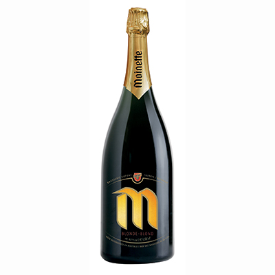 5410702000140 Moinette Blonde - 150cl Bier met nagisting in de fles